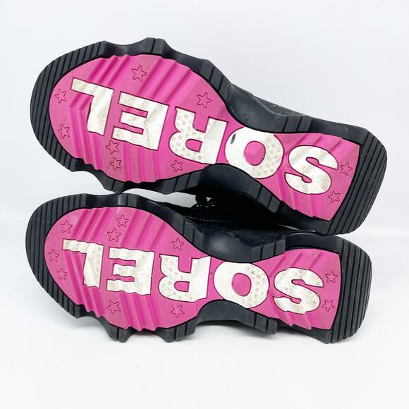 Sorel Women’s Kinetic Impact Conquest Aurora Boots WP Boot Black Size 10 - Picture 7 of 12